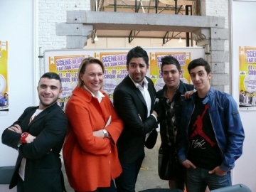 Au salon Declic avec Abdel Scène d'Up