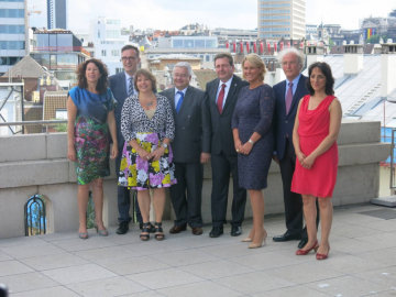 Photo officielle du gouvernement bruxellois